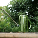 Крупный горшок с из нержавеющей стали.