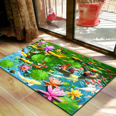 3D印花门垫进门入户门口地毯