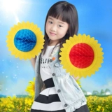 Ручная цветочная хор хор цветок танец реквизит, открытие курса, правильное вступление складывающее подсолнутие подсолну