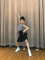 Latin Clothing Children Womens Summer New Practice Service 2022 Performance Split Less Children Sleeveless Latin Dance Dress