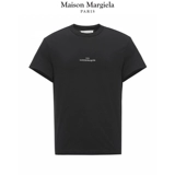 [Подарок фестиваля Qixi] Maison Margiela Magira Inverted Logo Classic T -Fork Short -Sleeved White T Top