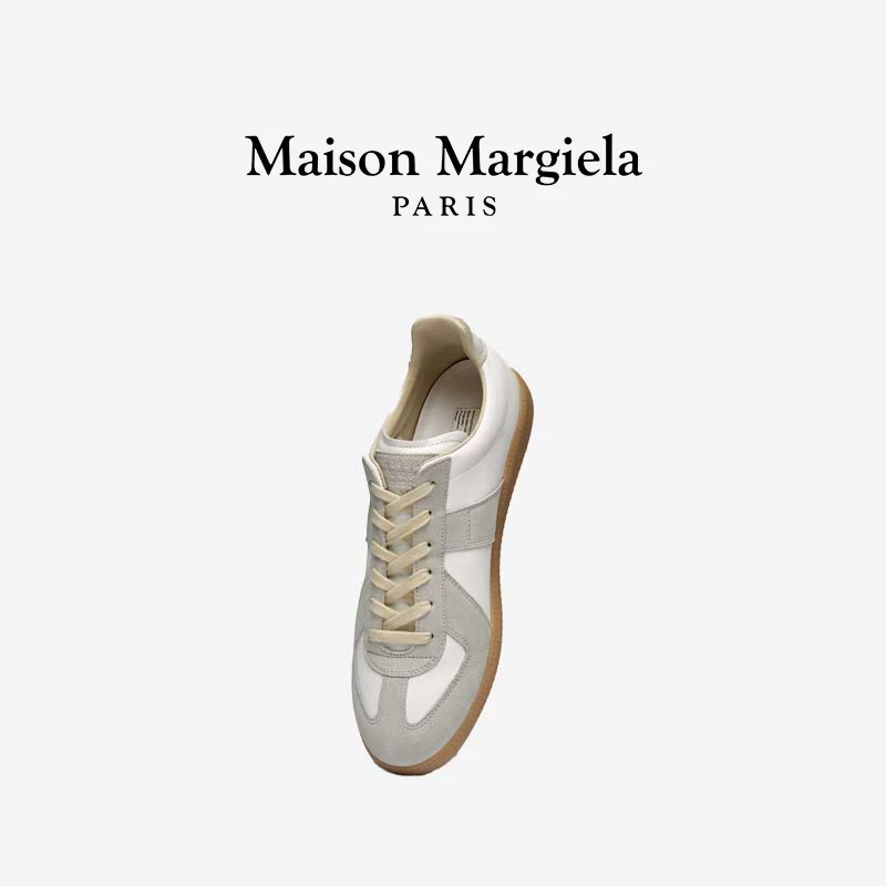 [Ограниченная покупка и бесплатный подарок] кроссовки MaisonMargiela обувь для моральной подготовки повседневные прогулочные маленькие белые кеды