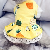 Летняя тонкая юбка для домашних животных собачья одежда, Тедди Бомей Бупин Ингбин Йорк Лето маленькая собачья юбка принцессы