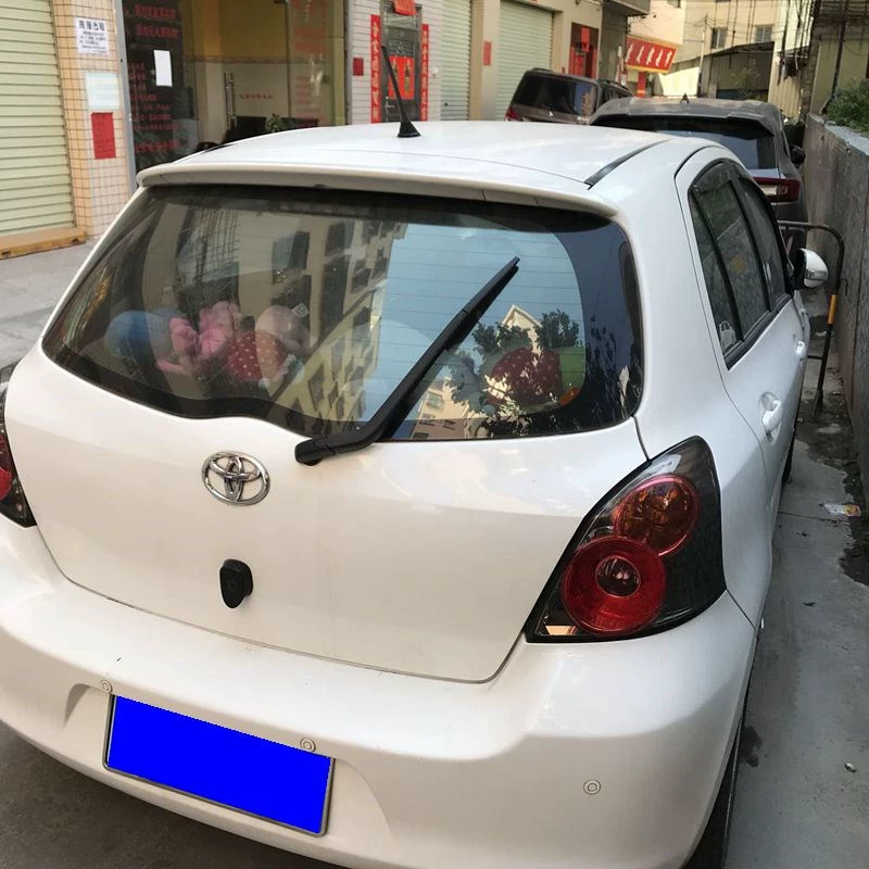 Thích hợp cho sửa đổi cánh đuôi Toyota Yaris, mẫu xe Yaris nguyên bản được đục lỗ miễn phí sơn trang trí 08-13 cánh trên - Sopida trên