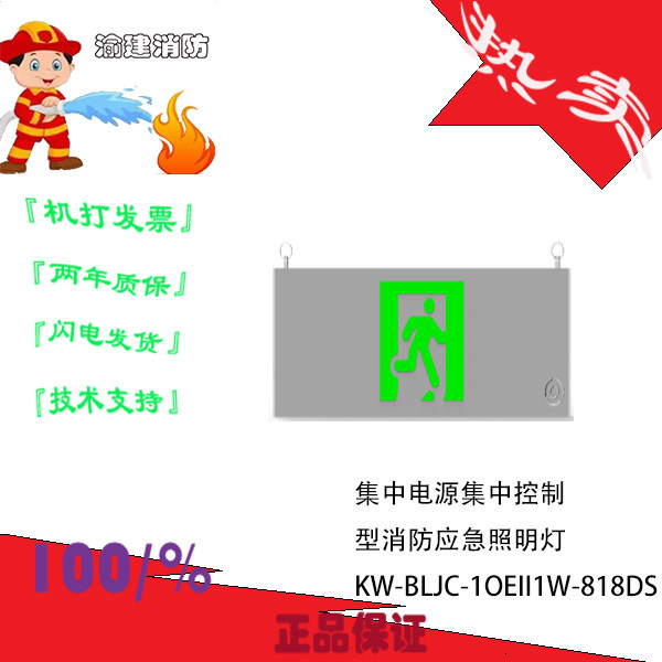 Zhongke Zhichuang centralized power supply centralized control fire emergency sign KW-BLJC-1OEII1W-818DS