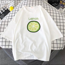 2020 Summer dress new round collar bottom-shirt with loose t-shirt woman 100 hitch white short sleeve blouses