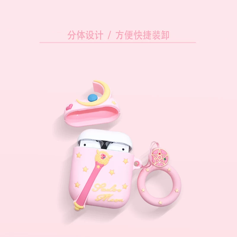 Apple, защитный чехол, совместимый силиконовый милый наушник, bluetooth, iphone