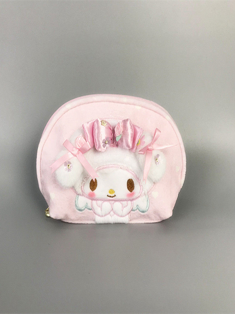 CUTE JAPANESE CARTOON THREE-DIMENSIONAL MELODY SHOULDER BAG GIRLY SOFT GIRL MAKEUP BAG LARGE CAPACITY TOTE BAG GIFT