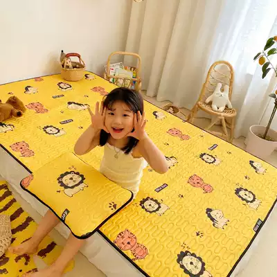 Summer children's latex mat mat ice mat for kindergarten nap special baby breathable cold crib mat mat