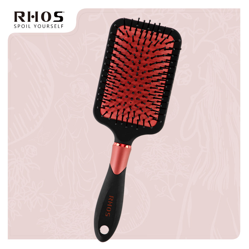 Black and red classic with air cushion comb Anti-hair loss airbag massage comb Scalp hair care net red hair smooth hair