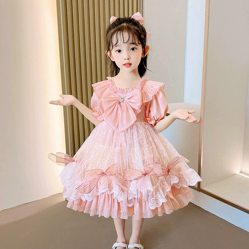 Наряд маленькой принцессы, юбка, летняя летняя одежда для девочек, юбка-пачка