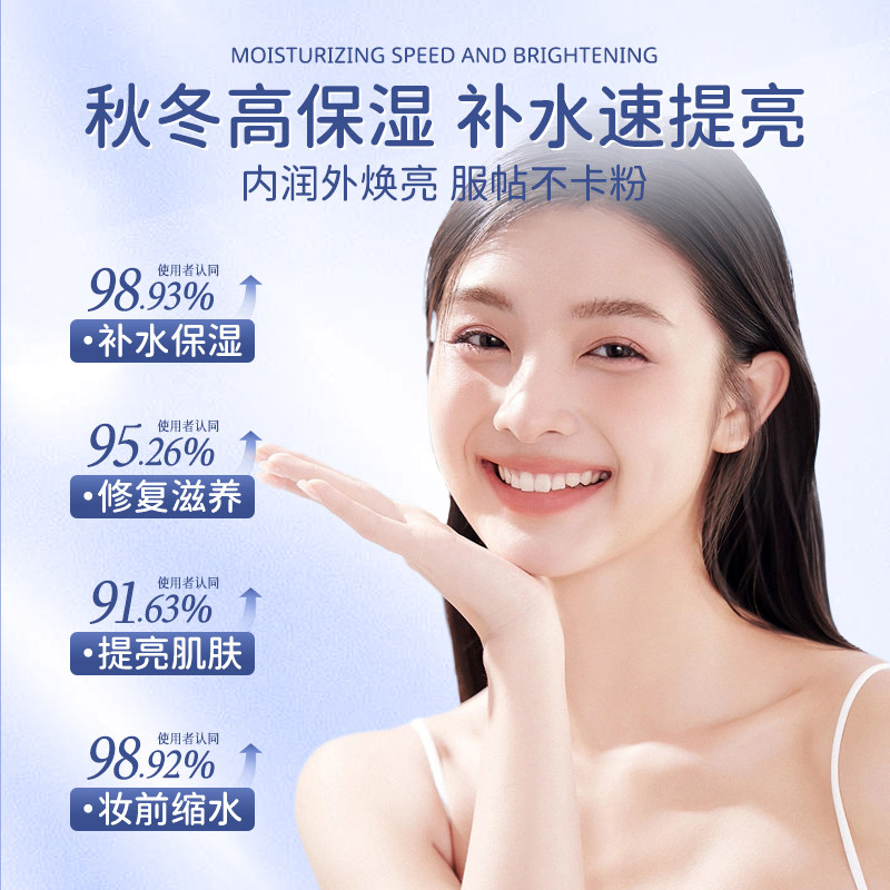 Vitamin E Skin Care Glycerin Primer before Makeup, Niacinamide Hydrating and Moisturizing, Brightening and Whitening the Skin, Domestic Genuine Product