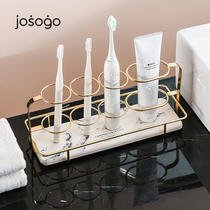 Electric toothbrush holder small diatom mud pad suction pad sink sink toilet holder set
