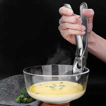 304 stainless steel clip bowl holder Anti-hot clip Kitchen steaming dish pick-up plate holder Household dish clamp Taishan clip