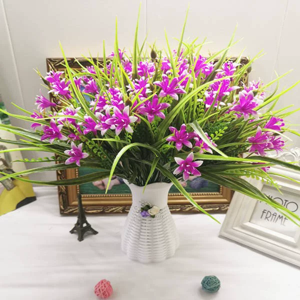 [Hoa Milan] Hoa nhân tạo Hoa nhựa nhân tạo Đặt phòng khách Phòng ăn Bàn ăn Phòng ngủ Bàn cà phê Trang trí cây cảnh - Hoa nhân tạo / Cây / Trái cây
