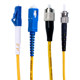 Single-mode optical fiber jumper SC-SC to LC-FC-ST pigtail carrier-grade single-mode single-core/double-core optical brazing cable extension line square to round 3m5/8/10/20/50 meters finished optical cable Youpulian