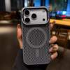 [Anti-Drop and Heat Dissipation Lens Bracket]Suitable for Apple 17 Pro Max Magnetic Phone Case, iPhone 16 Pro Soft Edge Breathable 15/14Pm Full Coverage Anti-Drop I13/12 Ultra-Thin Matte Protective Case