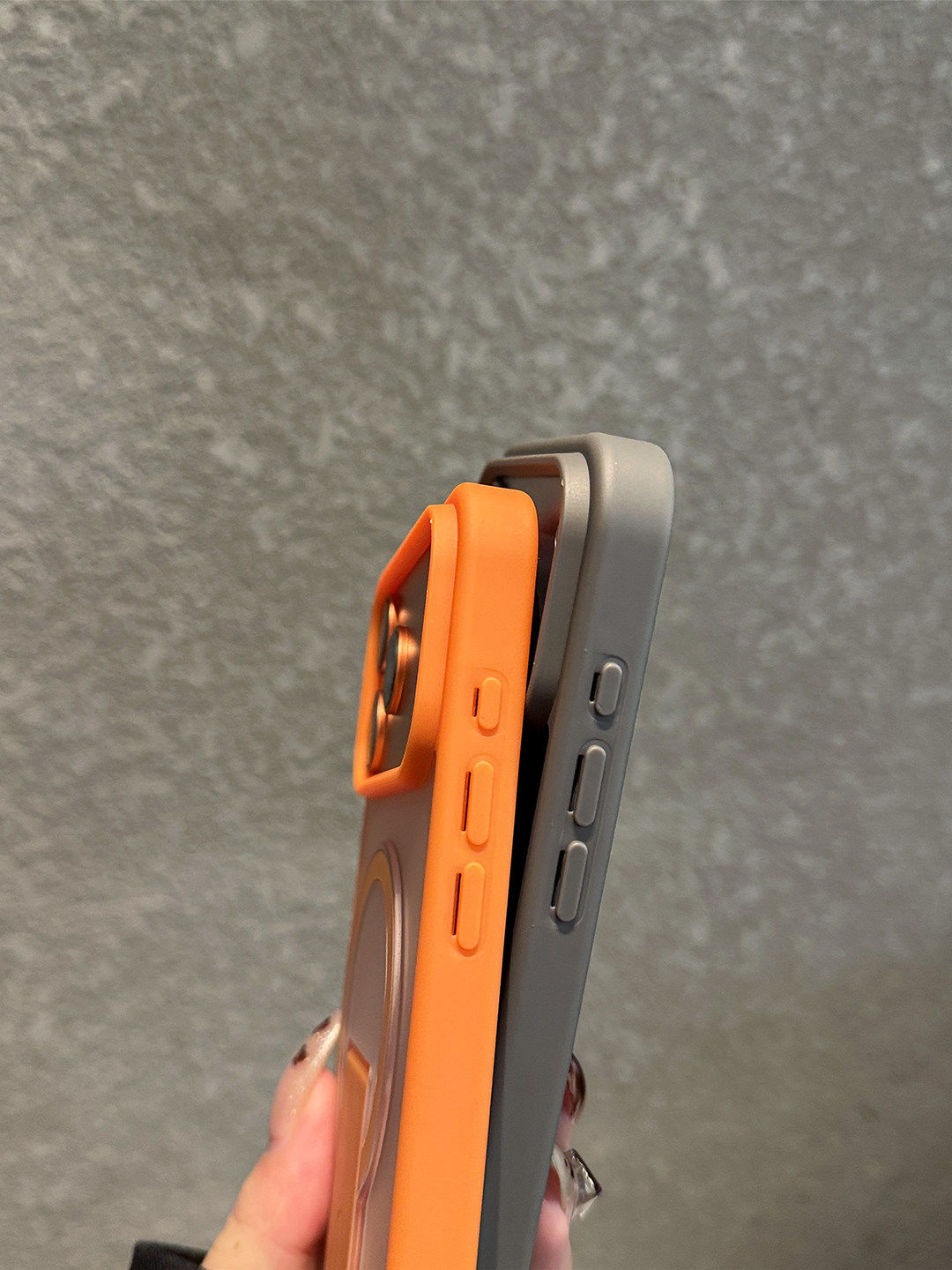 New Frosted Invisible Stand Suitable for iPhone 17 Pro Max Phone Case, Anti-Drop Magnetic Style, Fashionable Apple 16 Pro Max Protective Case, 15 Pro Max Skin-Feel Soft Edge, 14/13 Pro Max