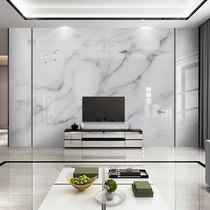 Customized bamboo wood fibre board integrated protective wall imitation marble TV background wall buckle plate eco-friendly light and luxurious furnishing plate