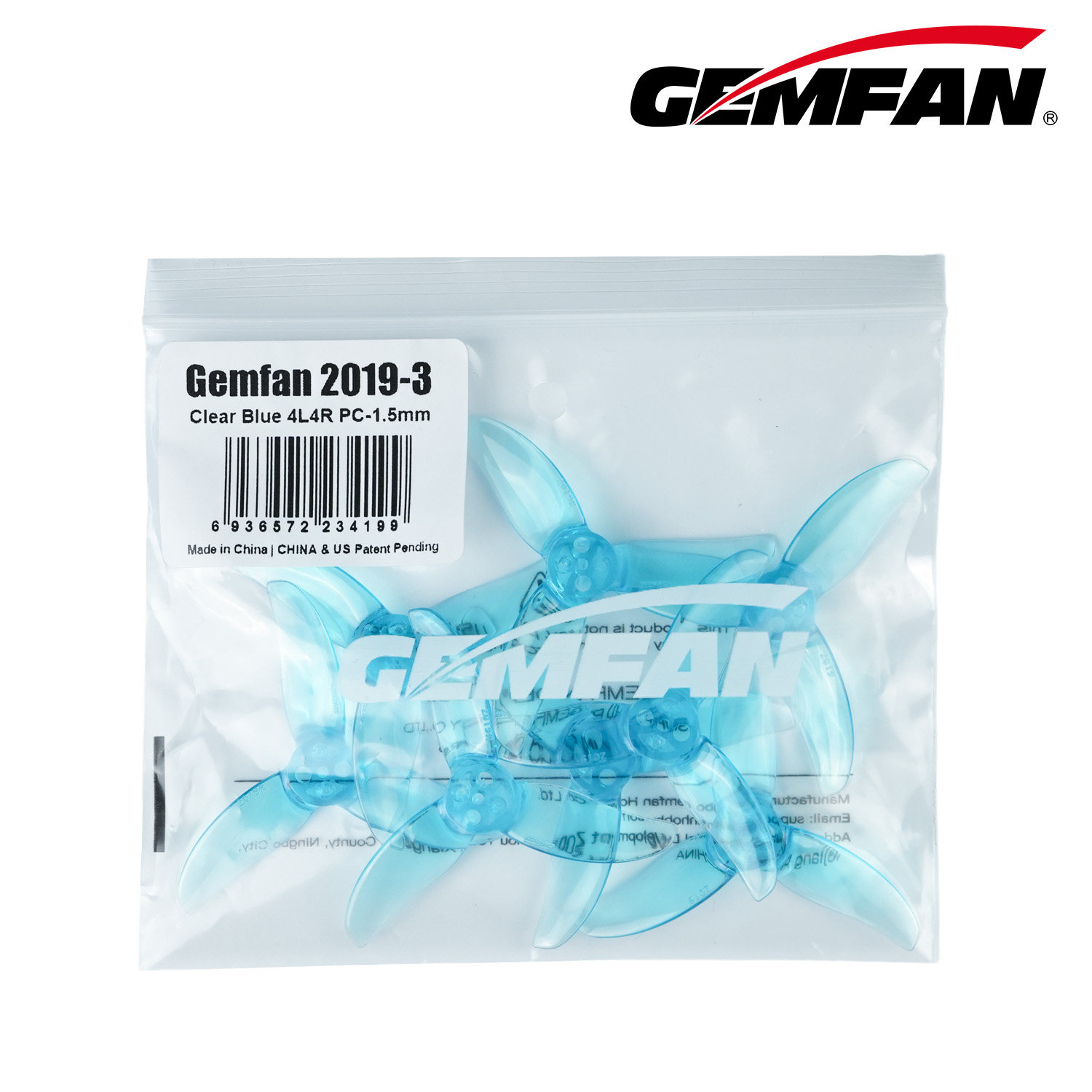 Gemfan 2019‑3 3‑Blatt-Propeller 2 Zoll FPV-Drohne Leichtgewichtige CW CCW-Propeller – Detail 5
