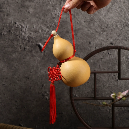 Натуральная тыква кулон большой орнамент, маленькая рука, скручивающий текст, открытие отверстий китайской поселкой гостиной, окно спальни крыльца