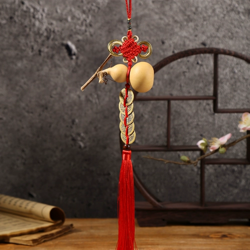 Натуральная тыква кулон большой орнамент, маленькая рука, скручивающий текст, открытие отверстий китайской поселкой гостиной, окно спальни крыльца