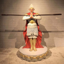 Super-large fighting Buddha sculpture Sun Wukong the return of the great Sage Character model Shopping mall decorations Landing ornaments