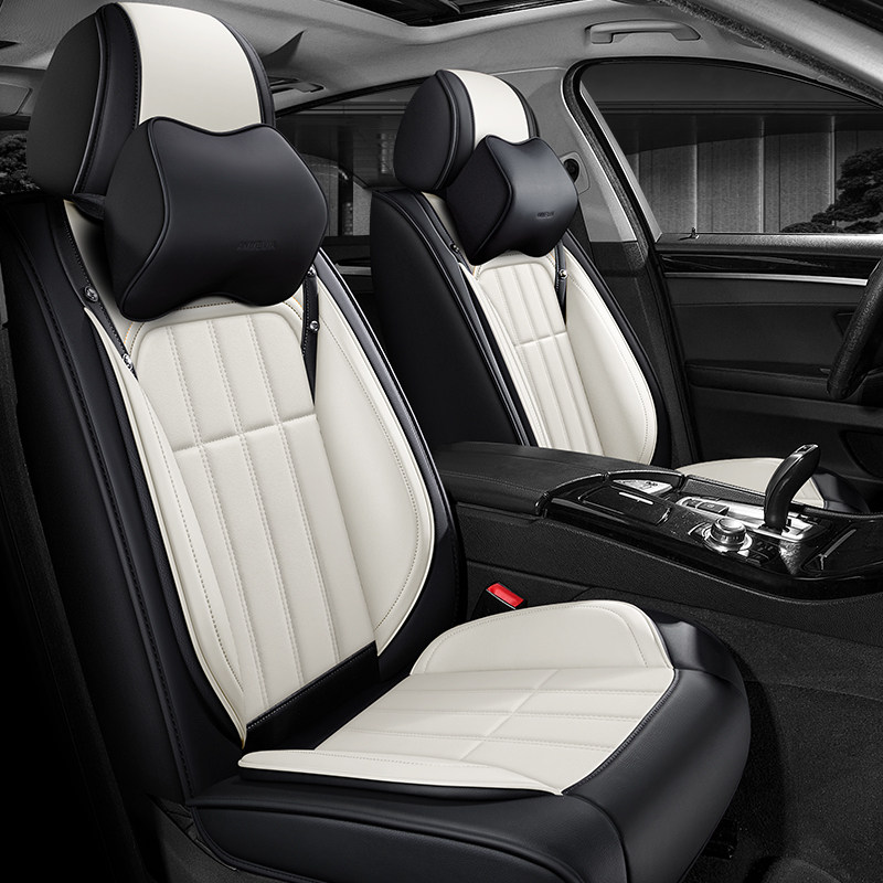 Car cushion new all-round seat cover all season universal full leather seat cover Summer ice silk special car seat cushion cover