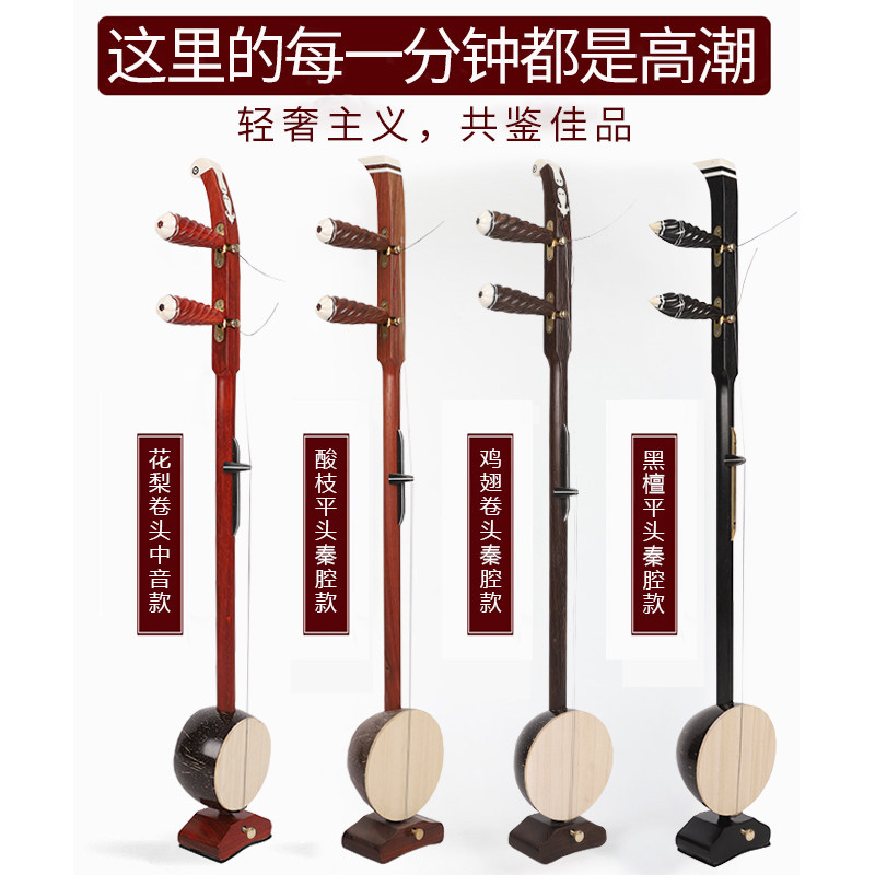 Professional Ban Hu Qin Cavity Treble Alto Ban Hu Play Ban Hu Musical Instrument Manufacturers Direct Sales