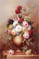 Черные бутылочные цветы 1000