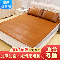 Fujii Mat Summer Student Dorm Room Single Winter Summer Dual Use Double Sided Mat summer bed Foldable Ice Schiller mat