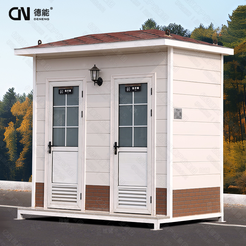 Mobile Public Restroom in Scenic Areas, Outdoor Luxury Mobile Toilet, Integrated Bathroom, Finished Bathroom Unit, Home Use with Shower