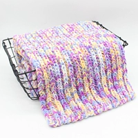 Дозировка с фиолетовым желтым цветочным шарфом+инструмент+кожаный стандарт+видеоурок