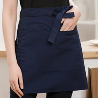 YL215 маленький полуфартук-темно-синий