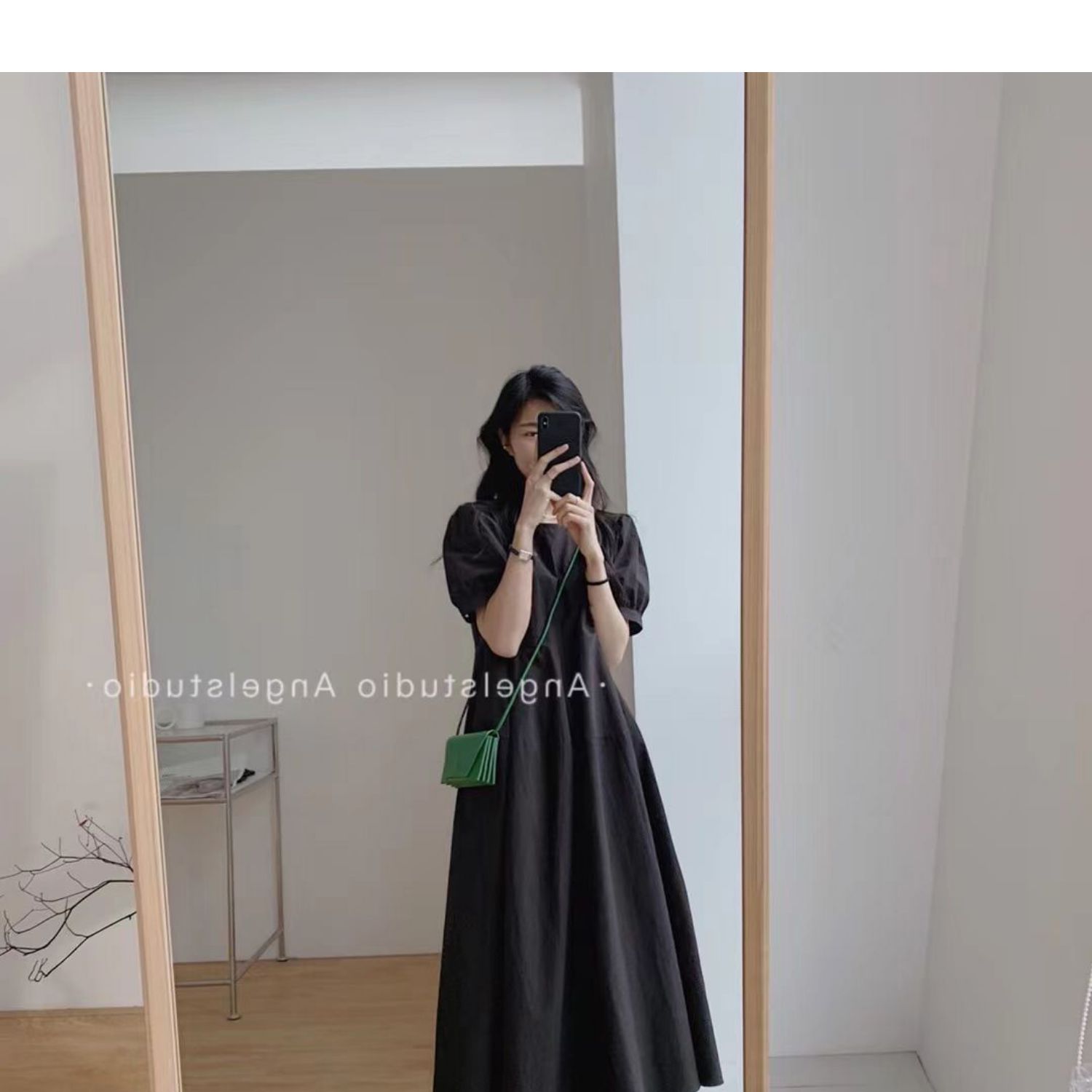 B5267 1120K VÁY ĐẦM LIỀN THÂN DÁNG DÀI NỮ DONTDG TAY PHỒNG MÙA HÈ PHỤC CỔ CỔ ĐIỂN THỜI TRANG NỮ G04 SẢN PHẨM MỚI