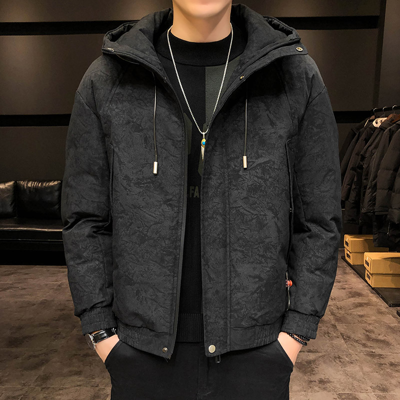 棉衣男士冬季保暖加厚连帽潮牌棉服韩版潮流外套2019新款羽绒棉袄