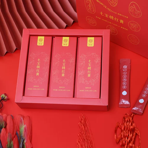 初喜 Qibao Tao Red Mobment Women, питающие беременных женщин, проводящих кремовые кремовые кремы 300 г