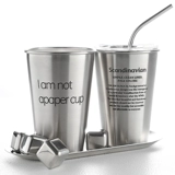 Коммерческая чашка для водяной чашки из нержавеющей стали коммерческая кофейная чашка