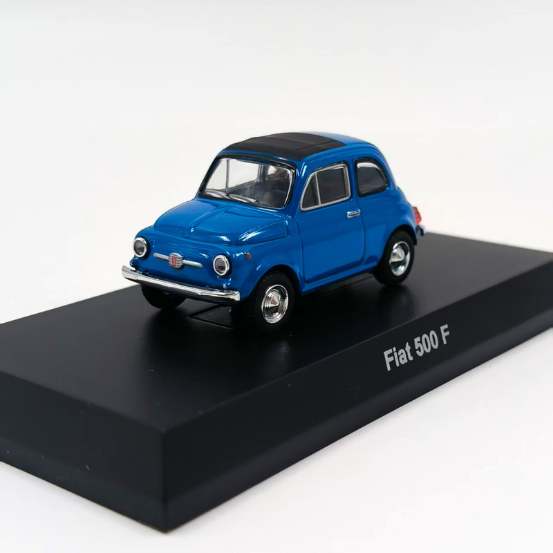 1:64 Fiat 500 F Simulation Alloy Car Model Collectible Ornament