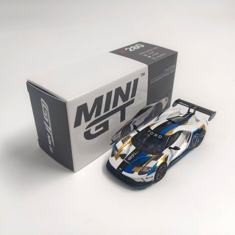 Minigt 1:64 Ford Gt Mk Ii 2019 Goodwood Simulation Alloy Car Model Minigt 1:64 Ford Gt Mk Ii 2019 Goodwood Simulation Alloy Car Model