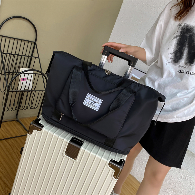 Travel bag handbag female and male large-capacity luggage bag dry and wet separation fitness bag shoulder bag waiting for production storage