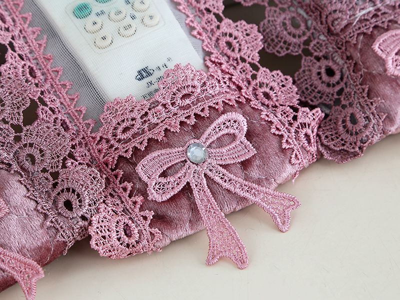 Transparent dust cover cloth air conditioning television remote control set cute fashion, small fresh remote control board set trend