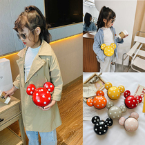 Red Girls Bag 2021 New Fashion Cute Cartoon Princess Bag Fashionable Foreign Chain Girls Crossbody Bag