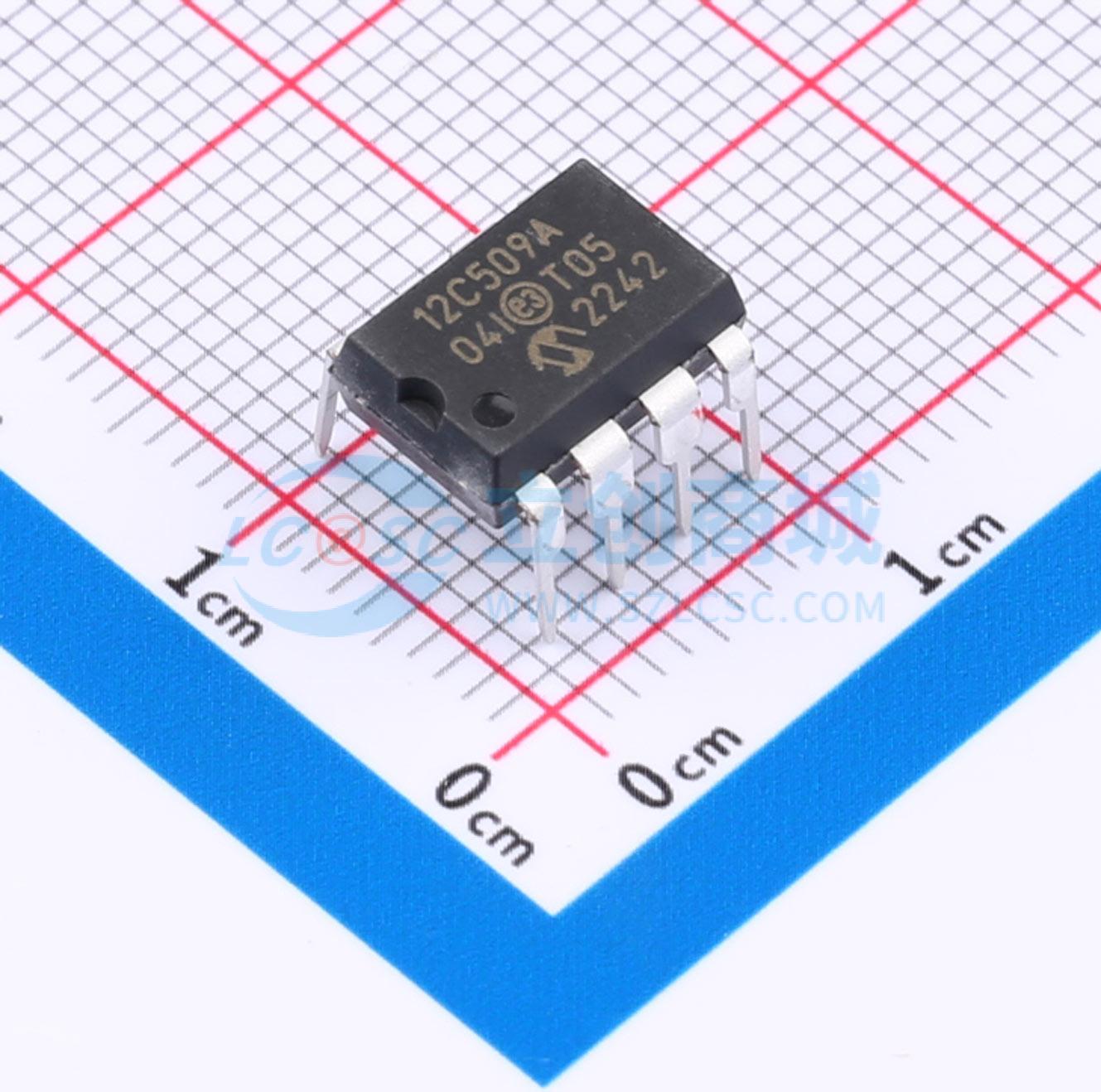 Однокристальный микрокомпьютер (MCU/MPU/SOC) PIC12C509A-04I/P PDIP-8 список распространения электронных компонентов