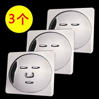 [Толще] 3 ПВХ -кронштейны