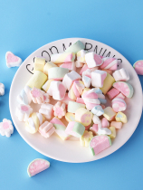 Marshmallow baking material plug-in Edible childrens candy baking cookies Net celebrity birthday cake decoration ornaments