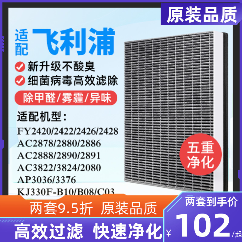 FY2428 adapted Philips air purifier strainer AC2886 2888 2880 2878 2890 filter core