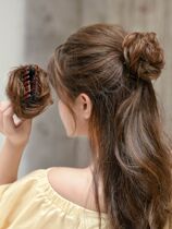 Grab Clip Wig Pellet hair Circle Grip Clip Flower Buds Laziness Half Balls of Genuine Hair Fluffy Natural Disc Hair Hair Wig Bag