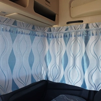 Волновой рисунок синий