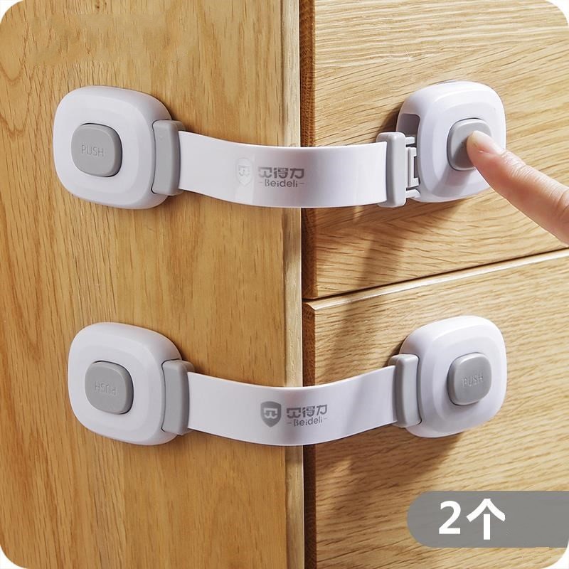 No-Drill Anti-Lock Door Latch, Plug-In Door Lock, Simple Bathroom Sliding Door Hook, Simple Door Latch